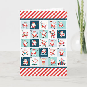 Cartes de fin de année de Noël du sport