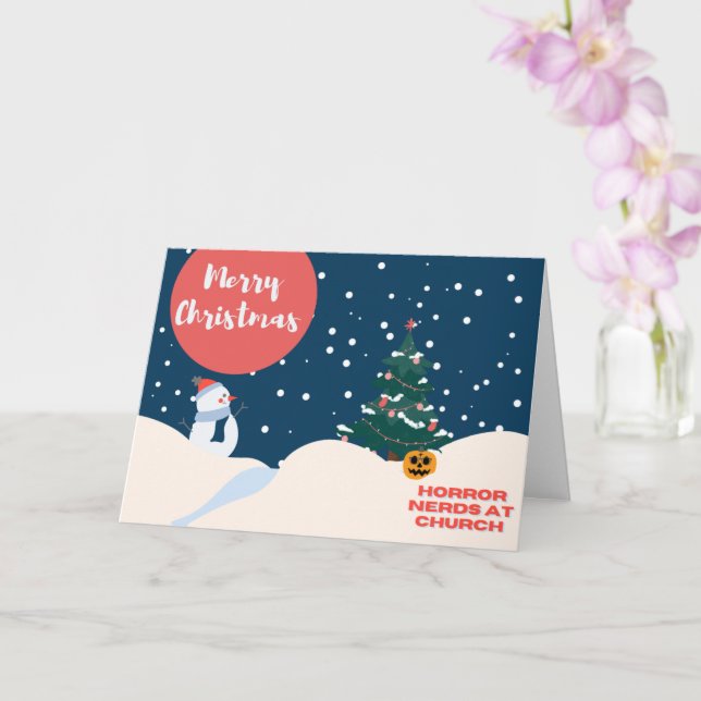 Cartes de fin de année HNAC—Joyeux Noël (Orchidée)