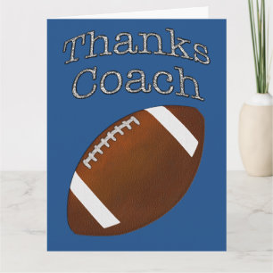 Cartes de football pour entraîneurs VOTRE MESSAGE 
