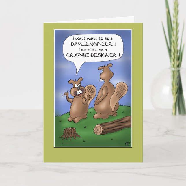 Cartes de graduation amusantes : Trouble Ado de ca (Devant)