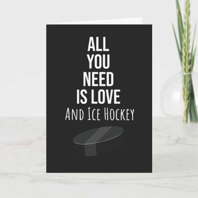 Cartes de hockey sur glace Équipe d'athlètes Sport (Devant)