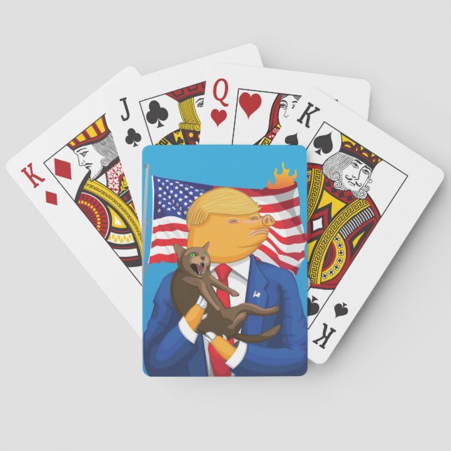 Cartes de jeu américaines de catastrophe (dos)