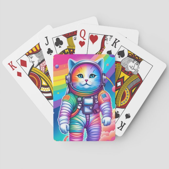 Cartes de jeu Astro-Cat (dos)