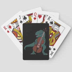 Cartes de jeu basses de T-Rex
