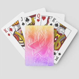 Cartes De Jeu Canasta Rose