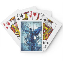 Cartes de Jeu Classique Bleu Angel