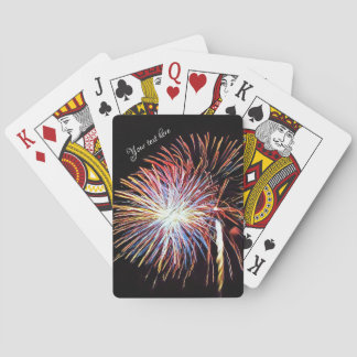 Cartes de jeu classiques Fireworks