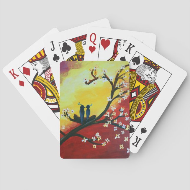 Cartes de jeu classiques Inséparables (dos)