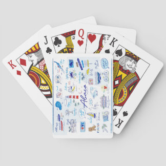 Cartes de jeu classiques - "La ville de l'espoir d