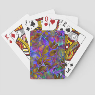 Cartes de Jeu Classiques Verre Abstrait