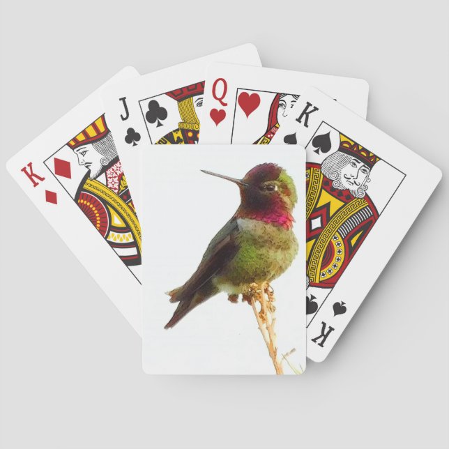 Cartes de jeu "Colibri" (dos)