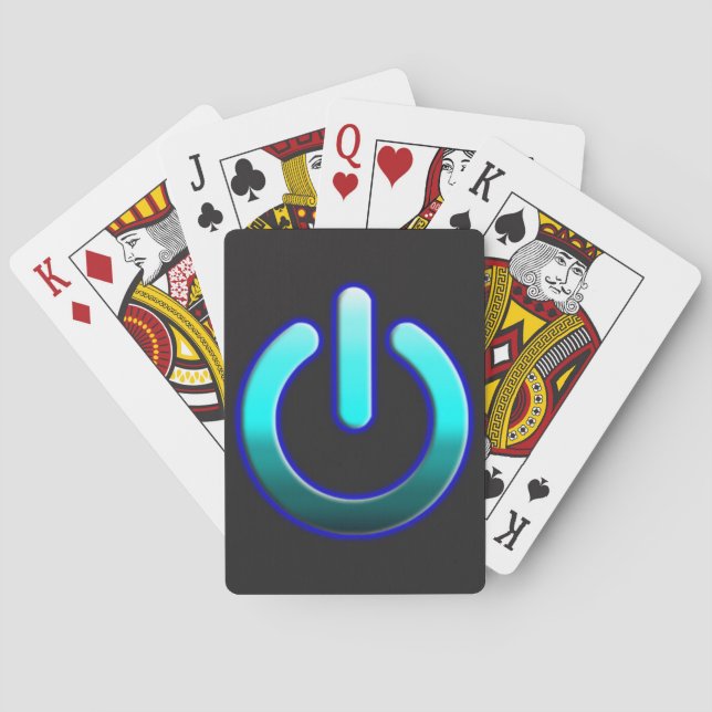 Cartes de jeu d'alimentation Zer0 (dos)