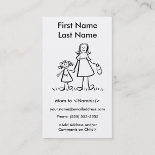 Cartes de jeu d'appel personnalisées pour la maman