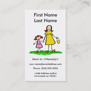 Cartes de jeu d'appel personnalisées pour la maman