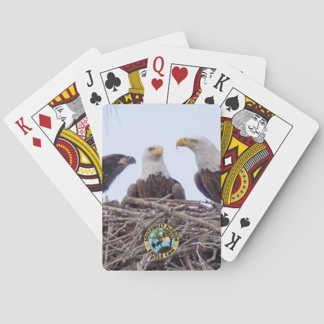 Cartes de jeu d'E9 Harriet et de M (dos)