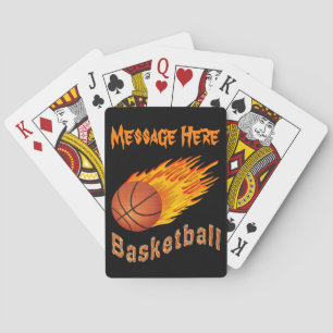 Cartes de jeu de basket-ball personnalisées les pl
