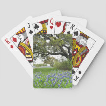 Cartes de jeu de Bluebonnet