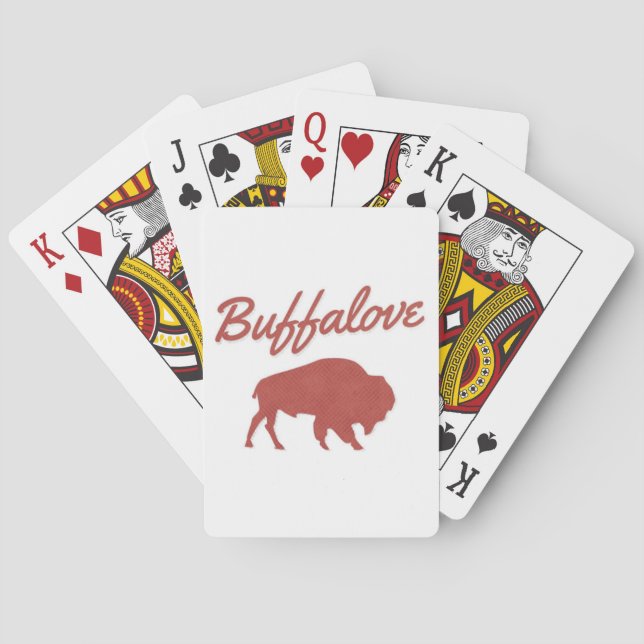 Cartes de jeu de buffles (dos)