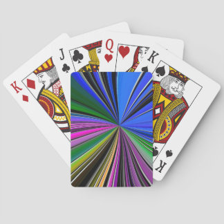 Cartes de jeu de concepteur d'éclaboussure de coul