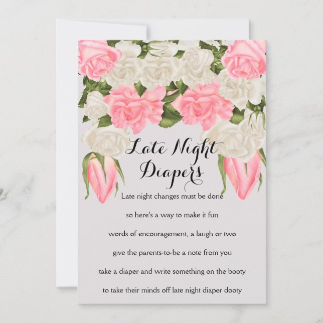 Cartes de jeu de couches tard dans la nuit (Devant)