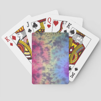cartes de jeu de craquement d'arc-en-ciel de
