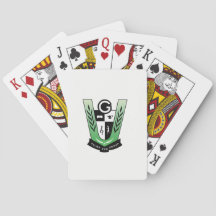 Cartes de jeu de crête de la Réunion de GGMSS