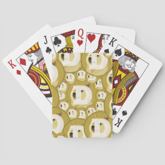 Cartes de jeu de Dogecoin