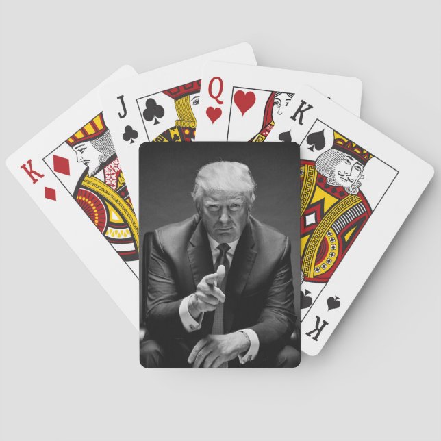 Cartes de jeu de Donald Trump (dos)