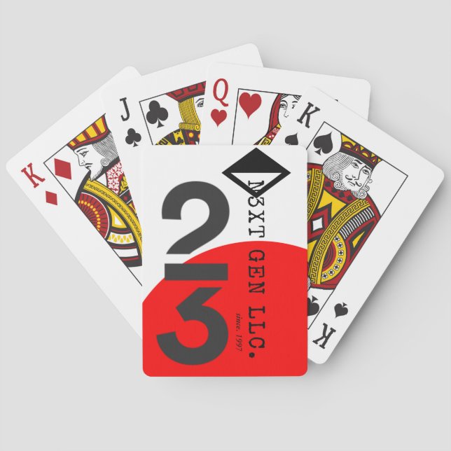 cartes de jeu de GEN de n3xt (dos)