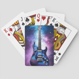 CARTES DE JEU DE GUITARE ÉLECTRIQUE