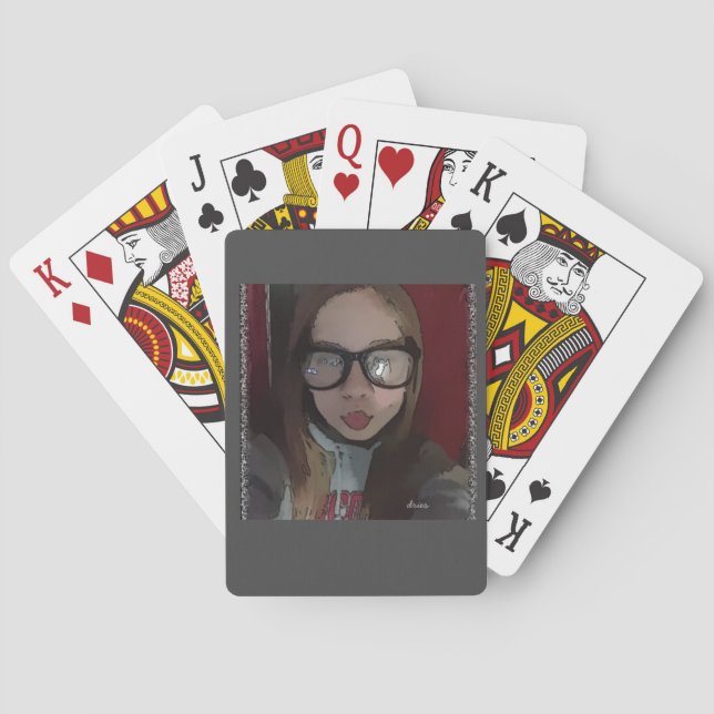 Cartes de jeu de hip hop (dos)