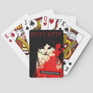 Cartes de jeu de Kitty de l'enfer