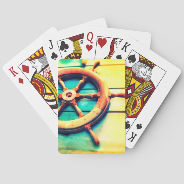 Cartes de jeu de la Helm Boat (dos)