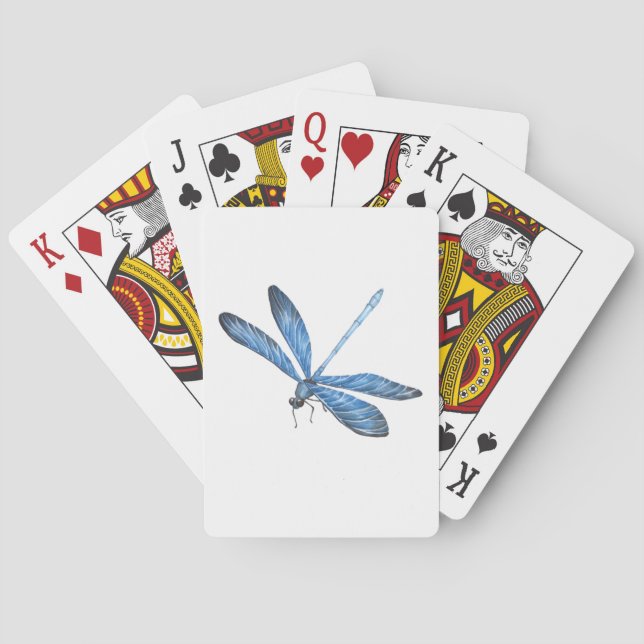 Cartes de jeu de libellules (dos)