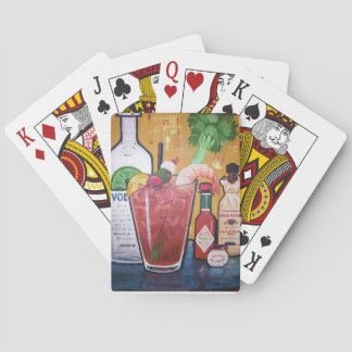 Cartes de jeu de Mary sanglante