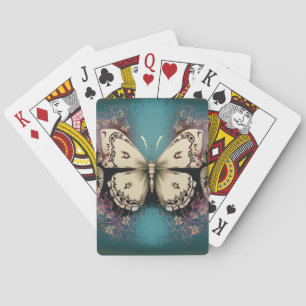 Cartes de Jeu de Papillon vintage