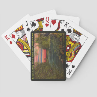 Cartes de jeu de pêche en eau douce de Campbell
