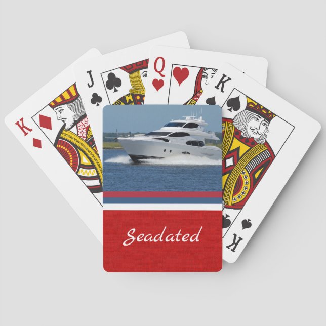 Cartes de jeu de photo personnalisées avec votre (dos)