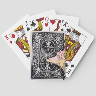 cartes de jeu de pin-up