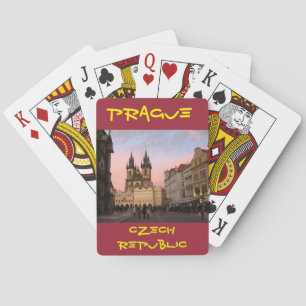 Cartes de jeu de République Tchèque de Prague