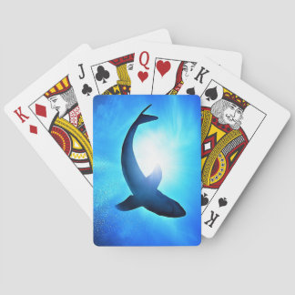 Cartes de jeu de requins