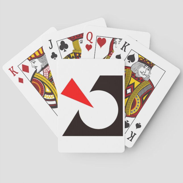 Cartes de jeu de soldat de la paix (dos)