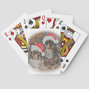 Cartes de jeu de teckel