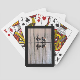 Cartes de jeu des oies du Canada