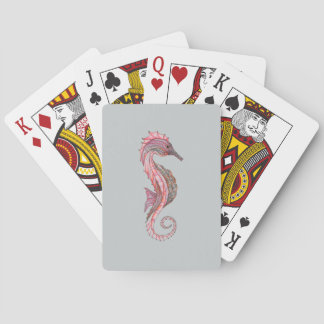 Cartes de jeu d'hippocampe