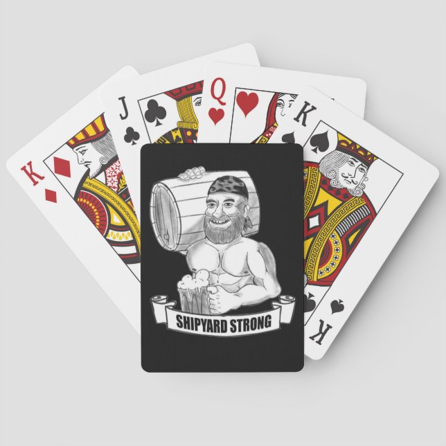 Cartes de jeu du "chantier naval classique" de Pet (dos)