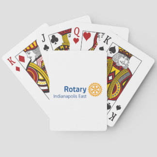 Cartes de jeu du club Rotary Est d'Indianapolis