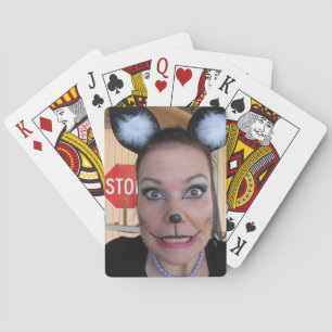 Cartes De Jeu Du Visage Drôle !