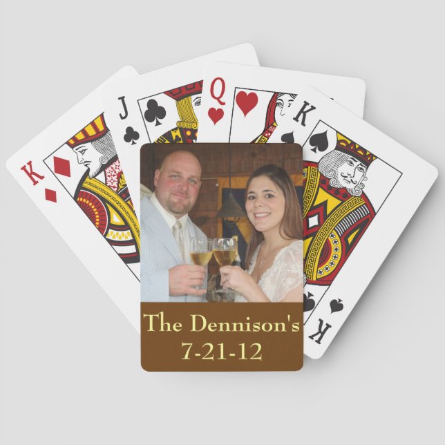 Cartes de jeu faites sur commande (dos)