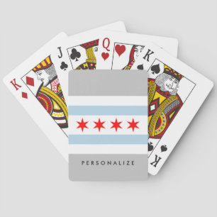 Cartes de jeu faites sur commande de drapeau de